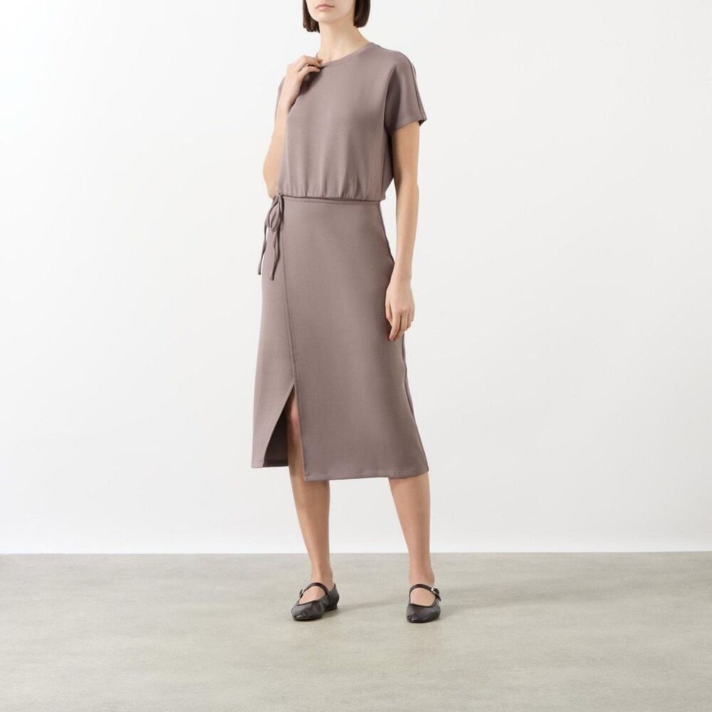NWT - SPANX AirEssentials Tie Waist Midi Dress